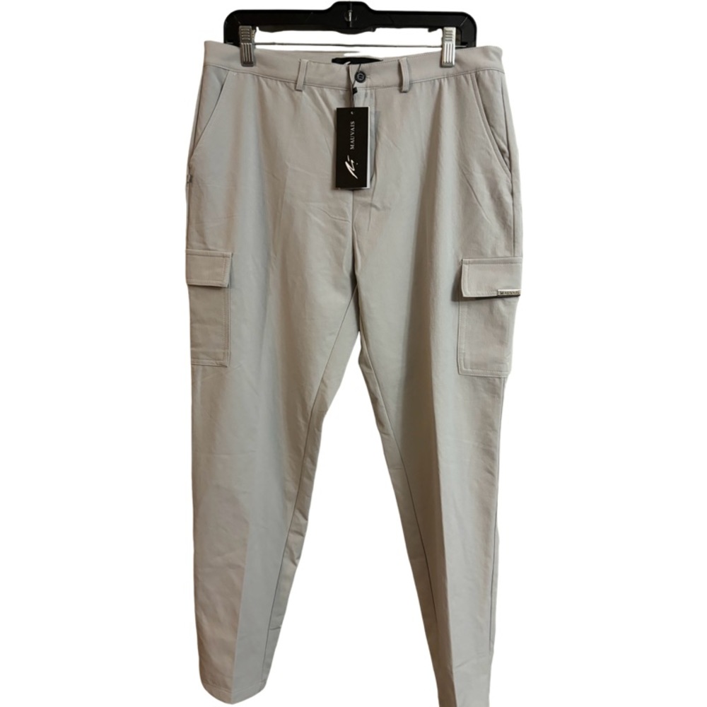 MAUVAIS Grey Vouex Cargo Pants Size 34 NWTS